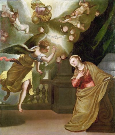 The Annunciation, c.1565 by El Greco